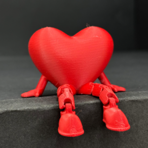 Articulated Heart – Plump Smooth Edition | Valentine’s Special 3D Print